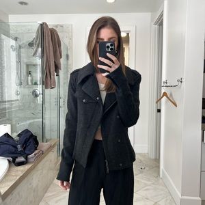 Ralph Lauren Sweater Moto Jacket